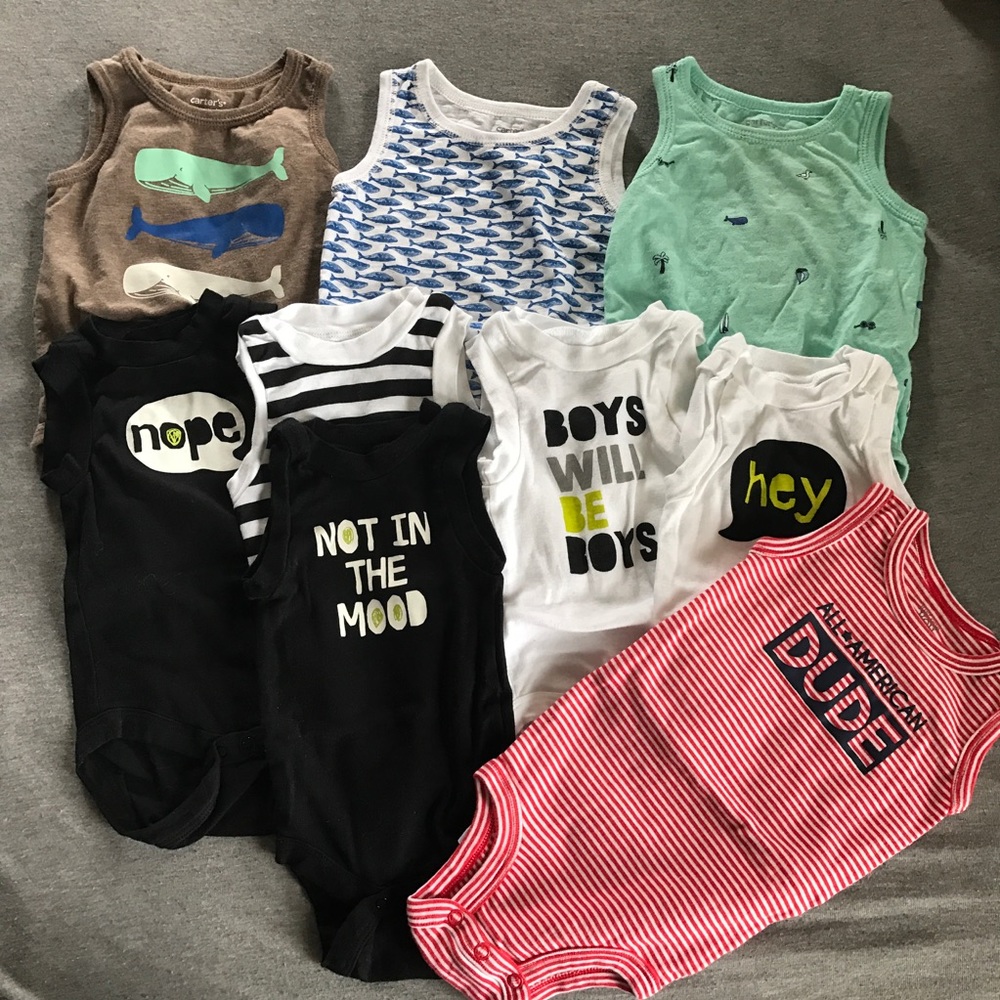 Tank top onesie bundle